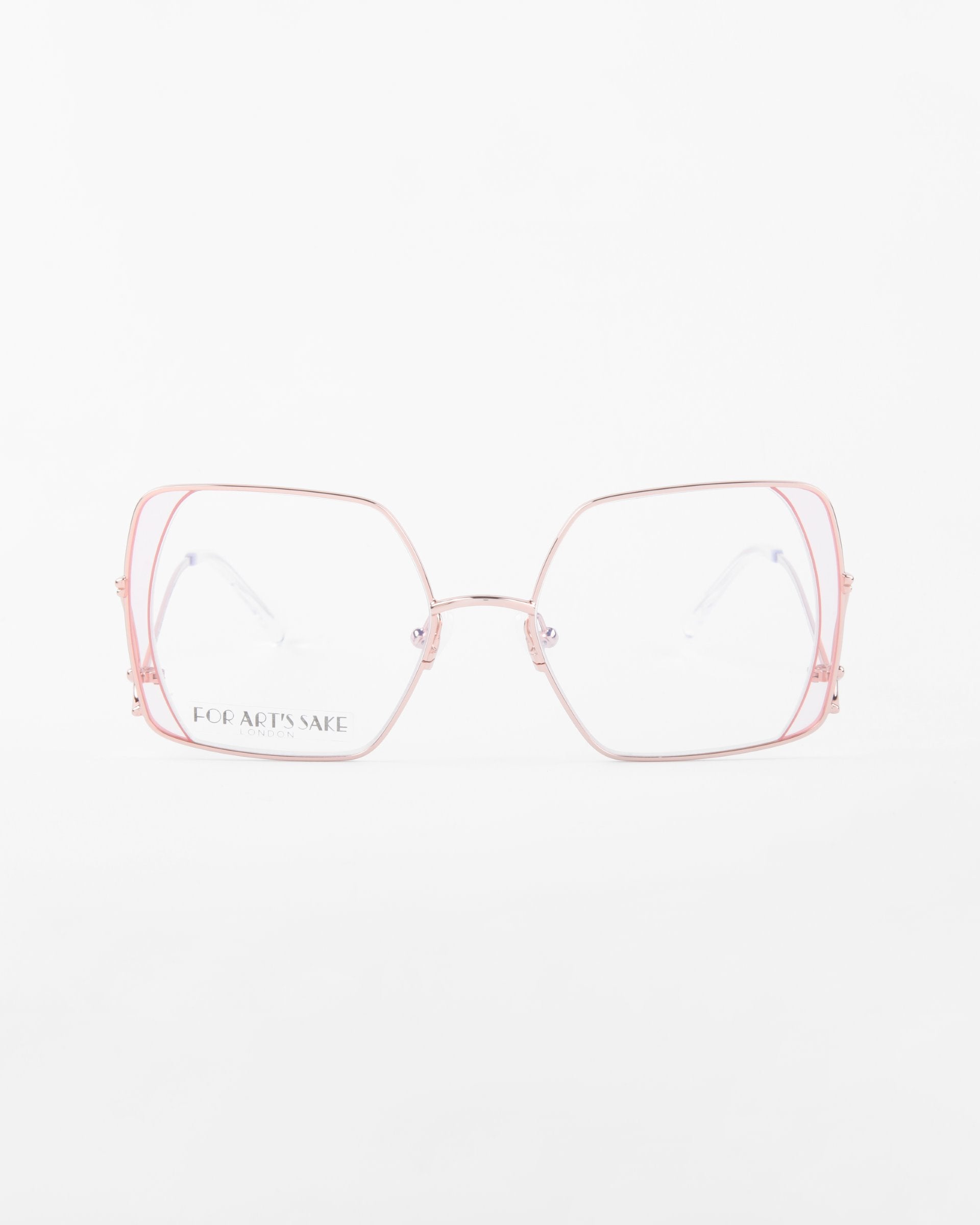 Pink and black eyeglass frames on sale