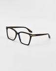 Azure Opticals, Black, Side Profile Image. 