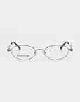 The "Thorn" optical glasses by For Art's Sake® feature oval-shaped lenses with thin metal frames and dark temple tips, showcasing artistic flair. The brand name is visible on one lens against a plain white background.