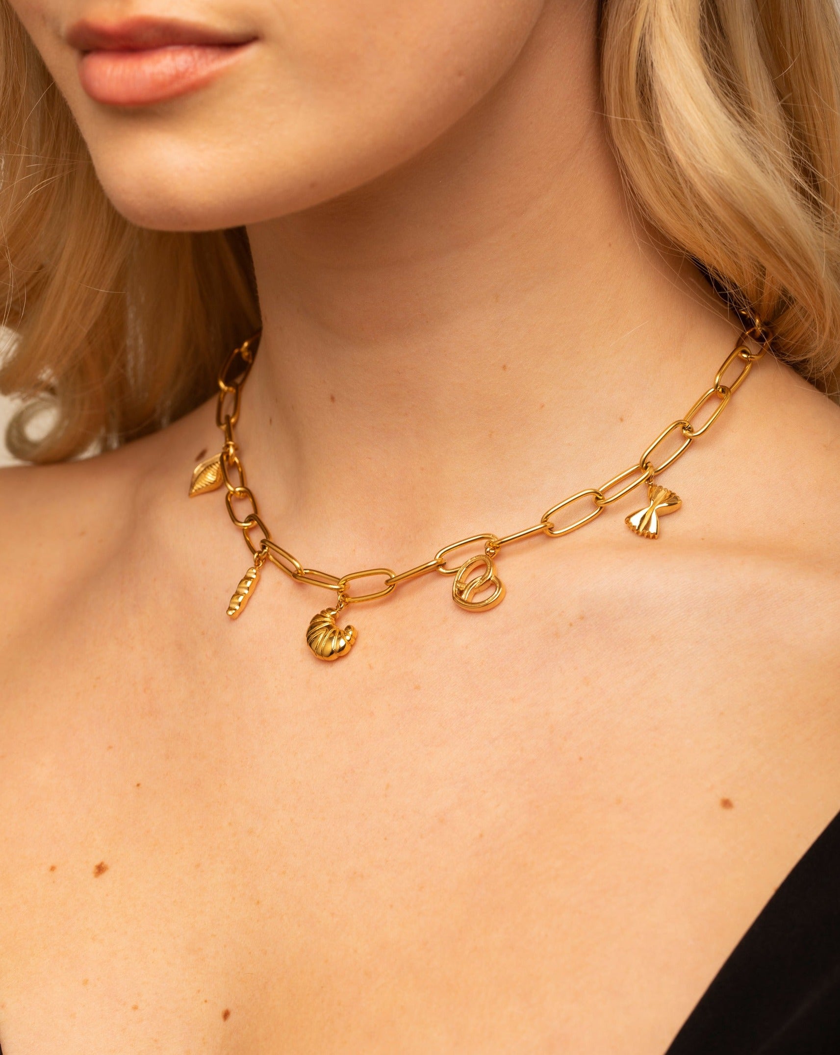 Carbs Necklace Gold - FOR ART'S SAKE®